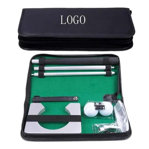 Portable Golf Putter Set Kit with Carrying Bag