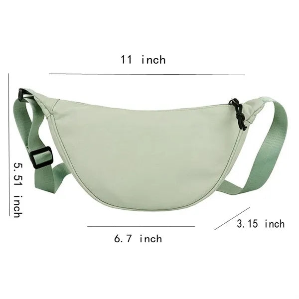 Women's Travel Half Moon Bag