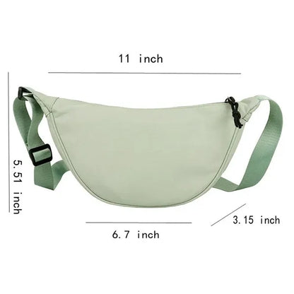 Women's Travel Half Moon Bag
