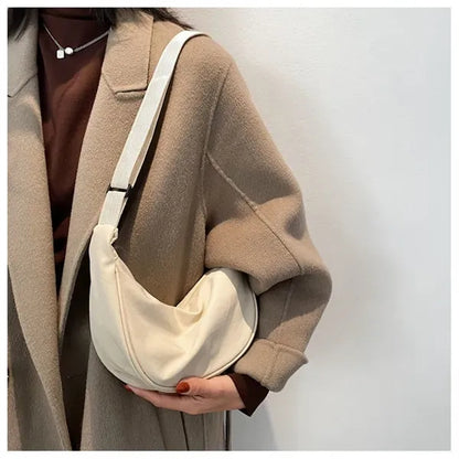 Women's Travel Half Moon Bag
