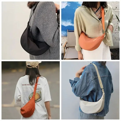 Women's Travel Half Moon Bag