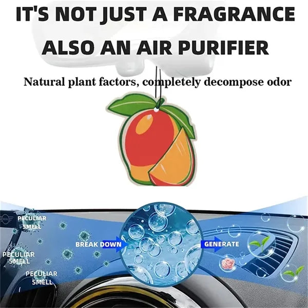 Custom Full Color Printed Air Freshener