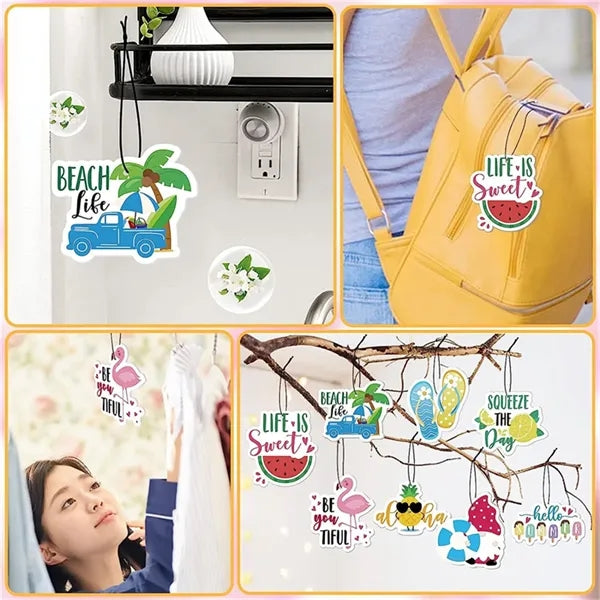 Custom Full Color Printed Air Freshener