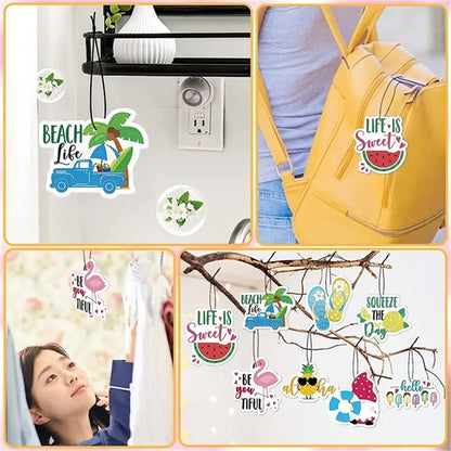 Custom Full Color Printed Air Freshener