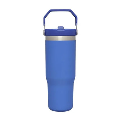 Stainless Steel Tumbler with Straw