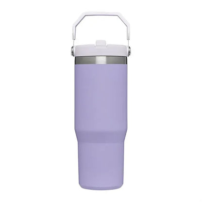 Stainless Steel Tumbler with Straw