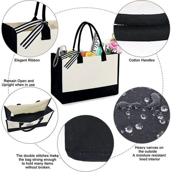 Canvas Tote Bag for Women Personalized Gifts