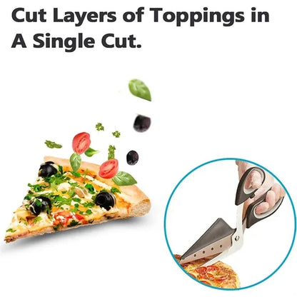 Stainless Steel Pizza Scissors Cutter