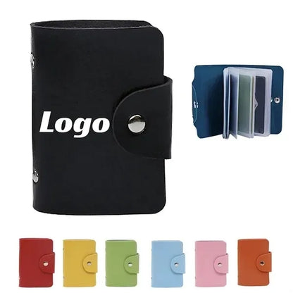 Pu Leather Id/Card Wallet Pocket