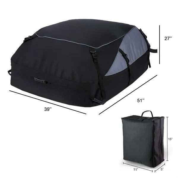 Foldable Waterproof Self Driving Equipment Roof Luggage Bag