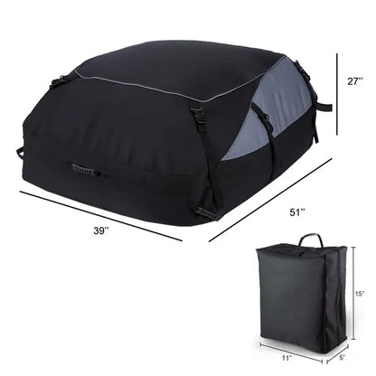 Foldable Waterproof Self Driving Equipment Roof Luggage Bag