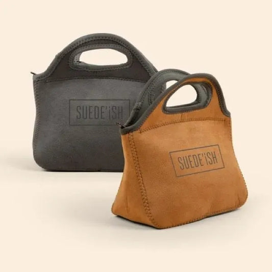 KLUTCH - SUEDE-ISH NEOPRENE LUNCH BAG