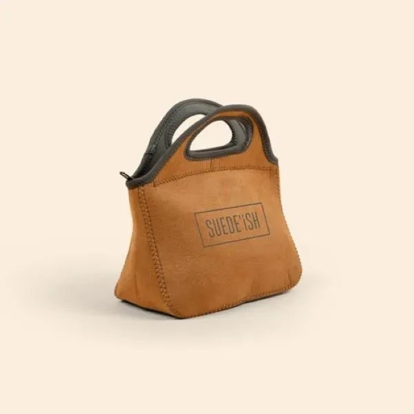 KLUTCH - SUEDE-ISH NEOPRENE LUNCH BAG