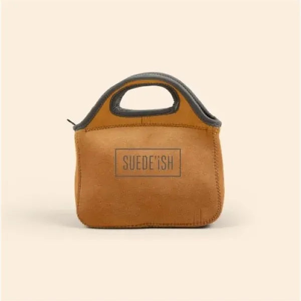 KLUTCH - SUEDE-ISH NEOPRENE LUNCH BAG