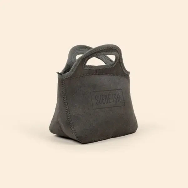 KLUTCH - SUEDE-ISH NEOPRENE LUNCH BAG