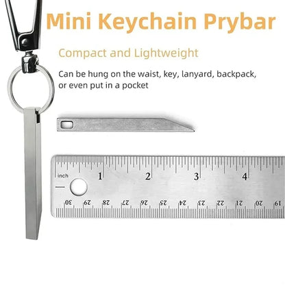 Mini Keychain Prybar