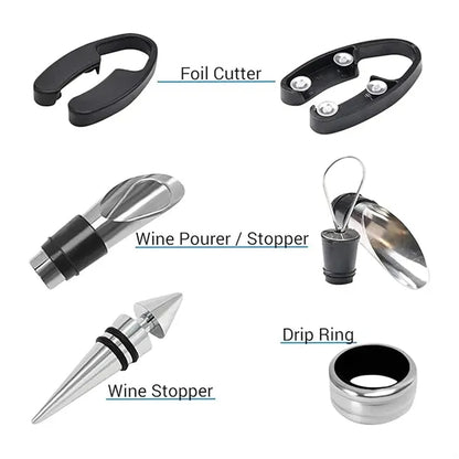 5-Piece Wine Bottle Corkscrew