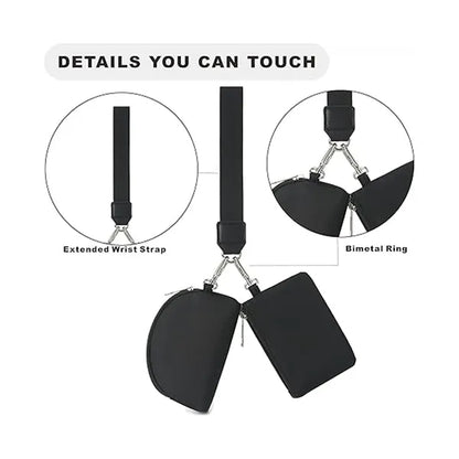 Wristlet Keychain Wallet For Women