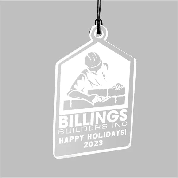 1/8" Laser Etched Ornaments