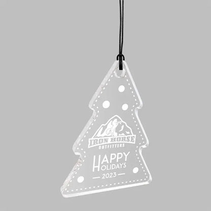 1/8" Laser Etched Ornaments