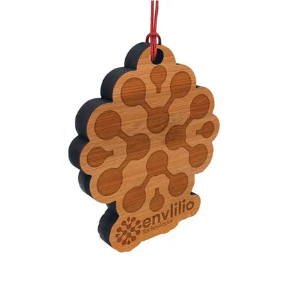 Custom Laser Etched Bamboo Ornaments