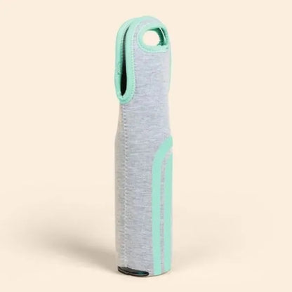 WINE TOTE - HEATHERED JERSEY KNIT NEOPRENE SINGLE