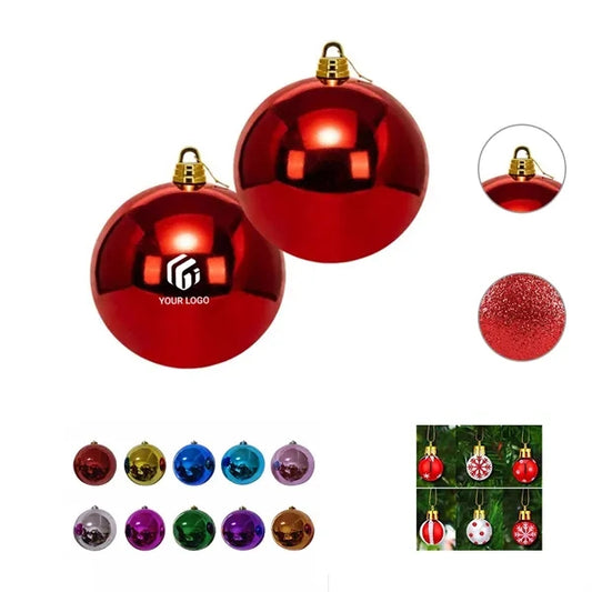 Christmas tree decoration electroplating glossy matte ball
