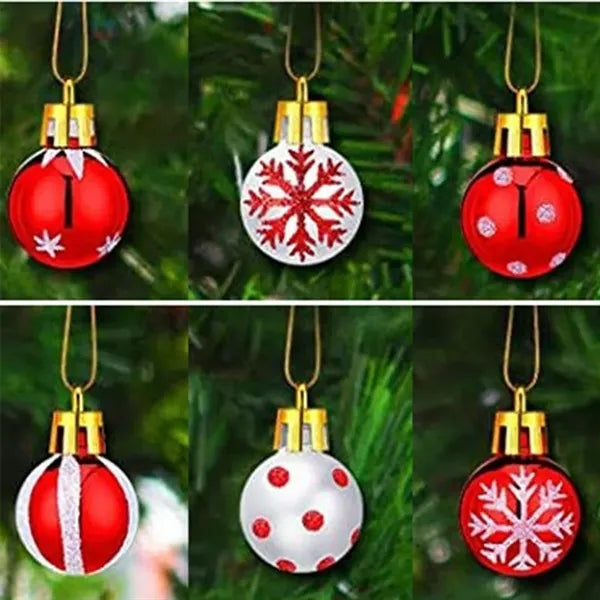 Christmas tree decoration electroplating glossy matte ball