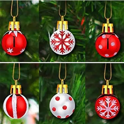 Christmas tree decoration electroplating glossy matte ball