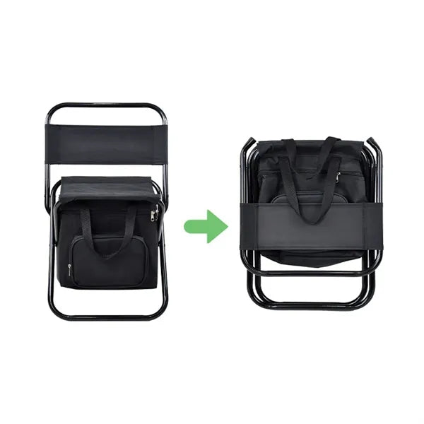 Fishing Chair With Cooler Bag