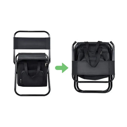 Fishing Chair With Cooler Bag