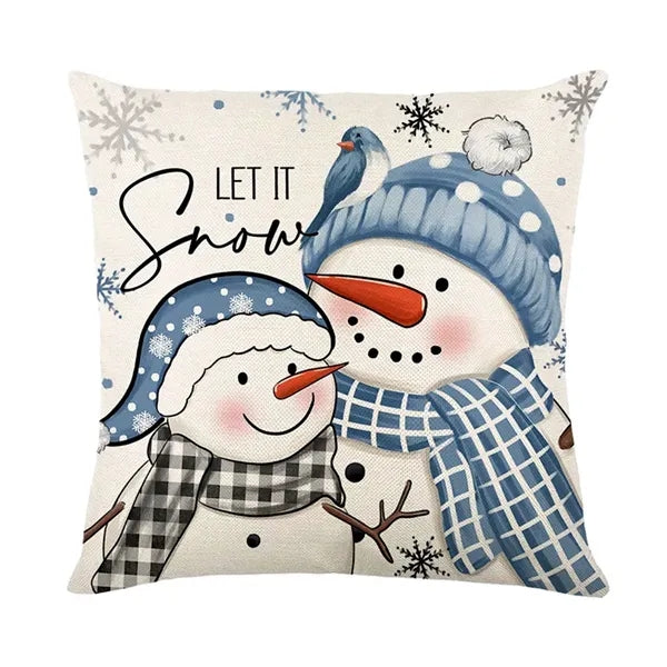 18x18 Inch Christmas Throw Pillow Cover