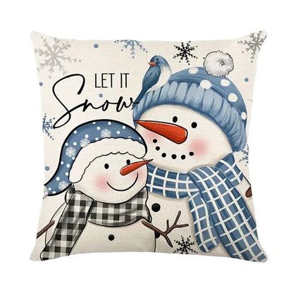 18x18 Inch Christmas Throw Pillow Cover