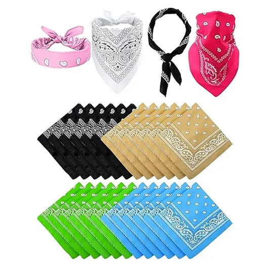 custom 22" Full Color Square Scarf Bandanas
