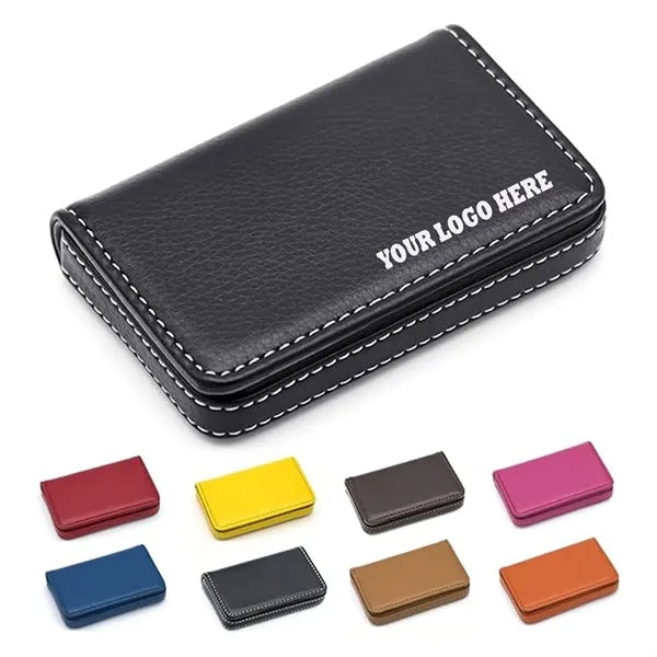 Business Name Card Holder Wallet Credit C ID Case