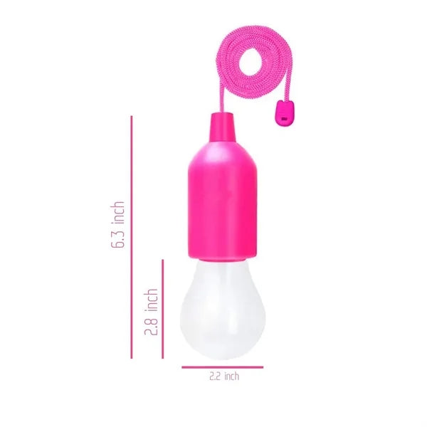 Colorful bright portable decorative hanging rope LED light