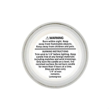 SootheScents Grande Soy Candle in a Glass Jar