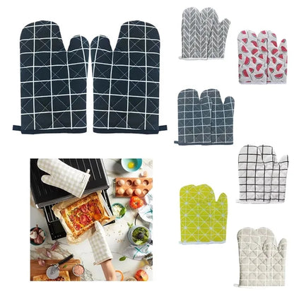 Oven Mitts Non-Slip Cooking Gloves