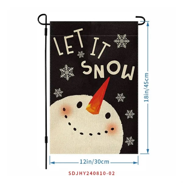 Holiday Garden Decorative Flags