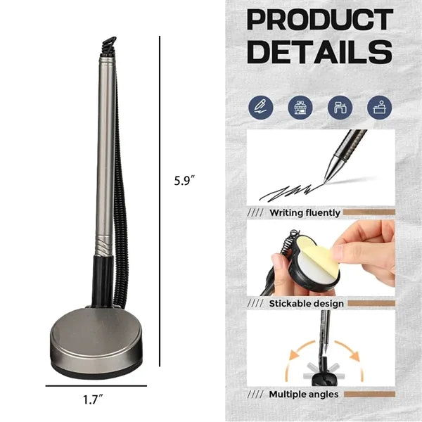 Customizable Table Fixed Stick Counter Neutral Signature Pen