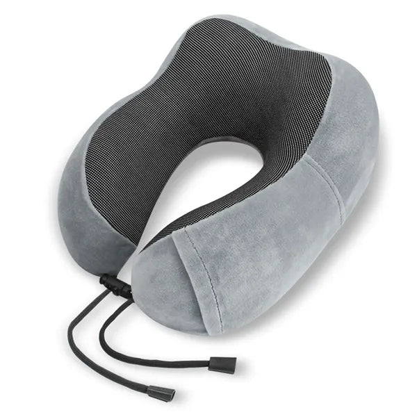 Portable Side Storage Memory Foam U Shape Travel Pillow