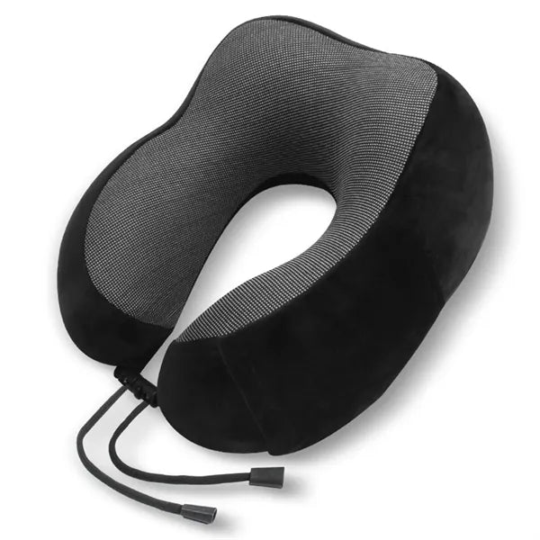 Portable Side Storage Memory Foam U Shape Travel Pillow