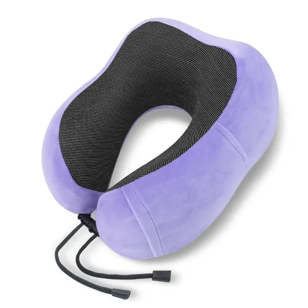 Portable Side Storage Memory Foam U Shape Travel Pillow