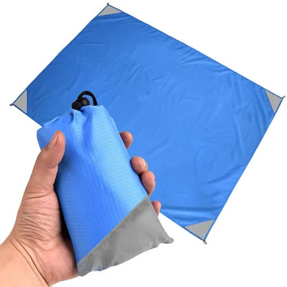 Foldable Beach Mat Lightweight Outdoor Picnic Blanket Pad