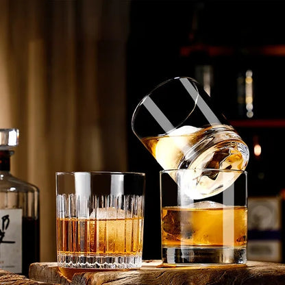9oz High End Creative Whiskey Wine Thickened Glass Cup