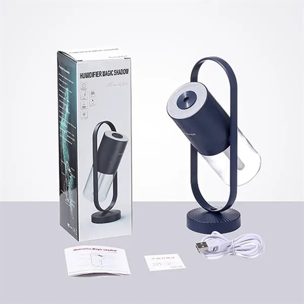 USB Charging Rotatable Projection Humidifier Air Purifier