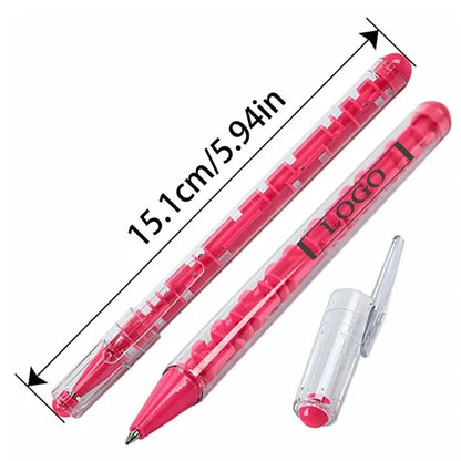 Fun Educational Maze Ball Ballpoint Pen Customizable Logo