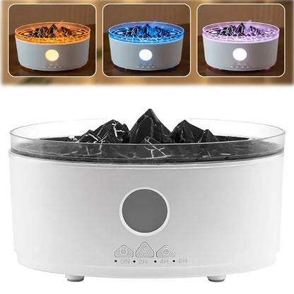 Colourful Volcanic Double Flame Jellyfish Aroma Humidifier