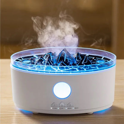Colourful Volcanic Double Flame Jellyfish Aroma Humidifier
