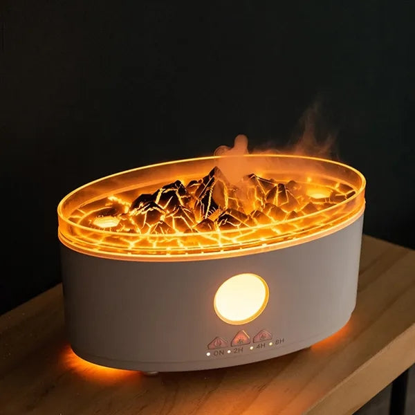 Colourful Volcanic Double Flame Jellyfish Aroma Humidifier